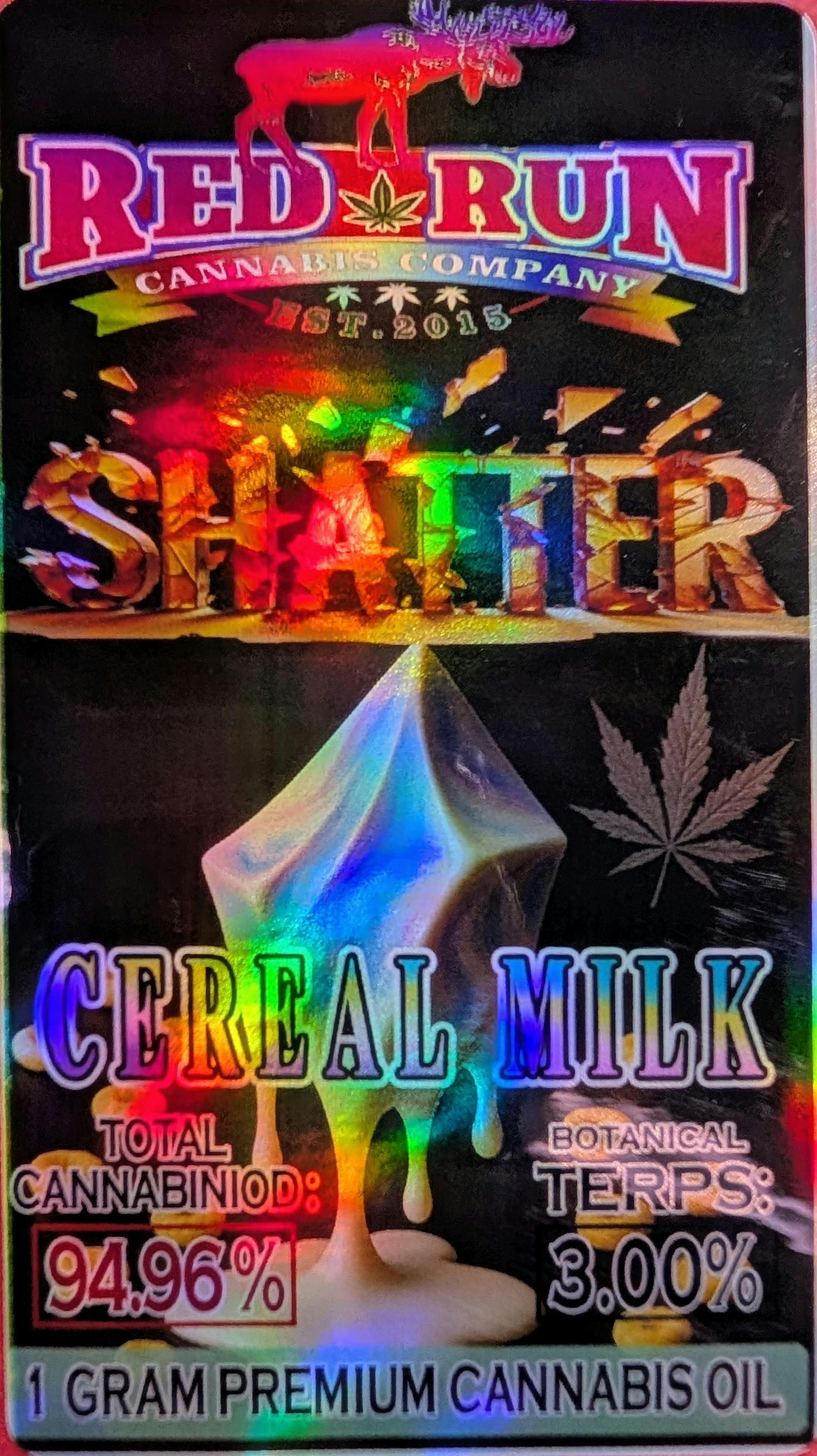 Red Run - Cereal Milk Shatter 1g