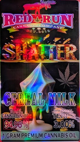 Red Run - Cereal Milk Shatter 1g