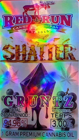 Red Run - Gruntz Shatter 1g