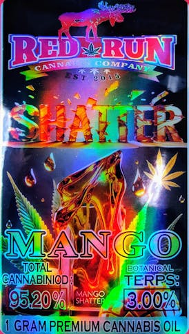 Red Run - Mango Shatter 1g