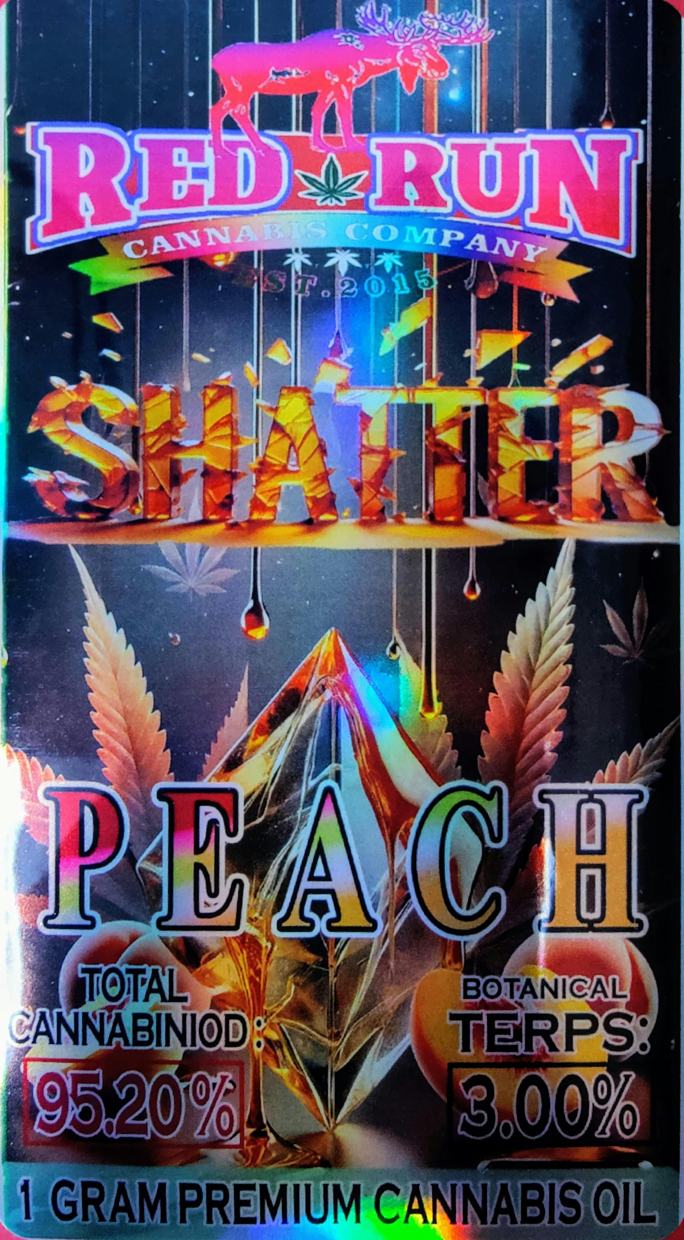 Red Run - Peach Shatter 1g