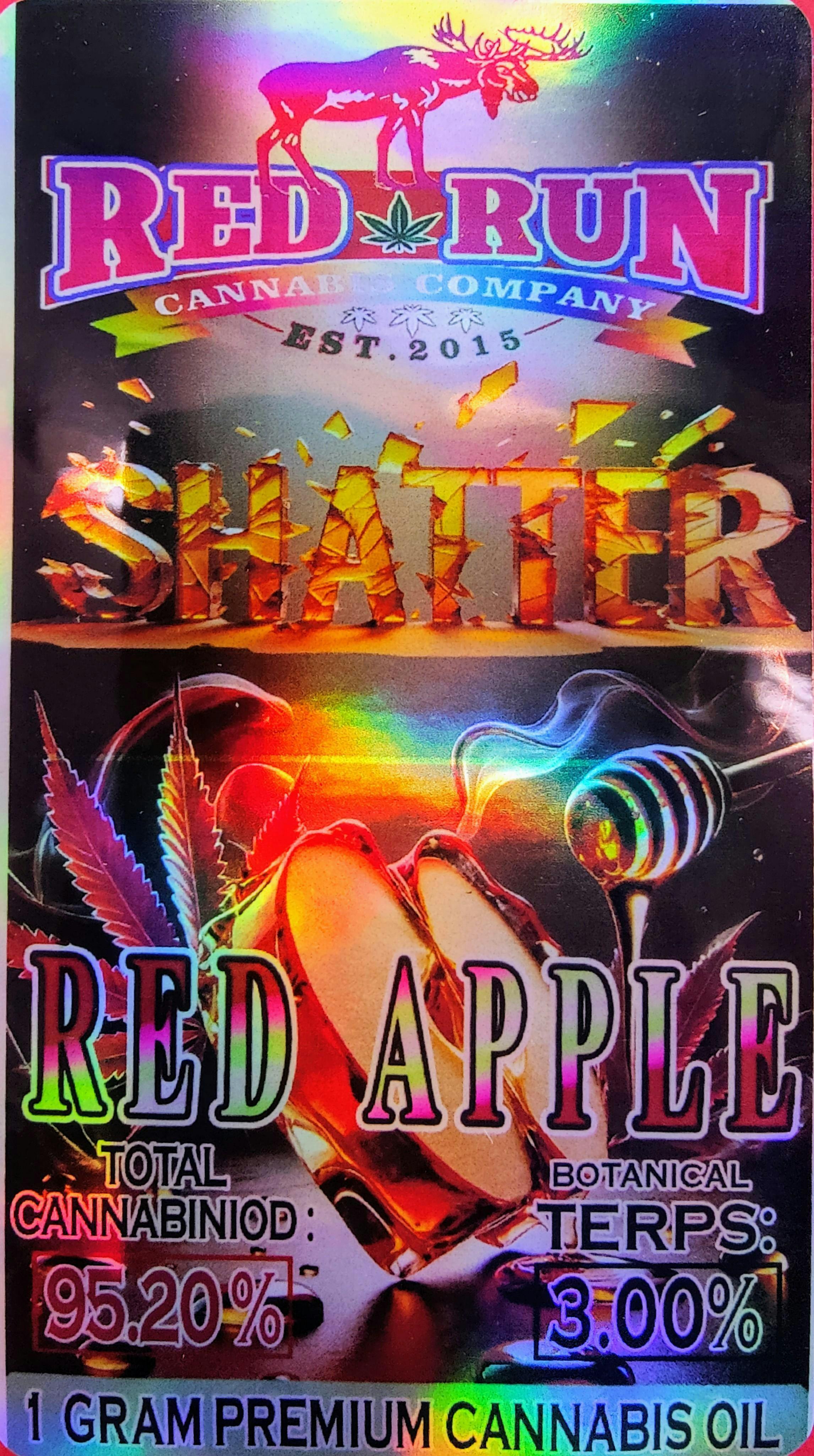 Red Run - Red Apple Shatter 1g