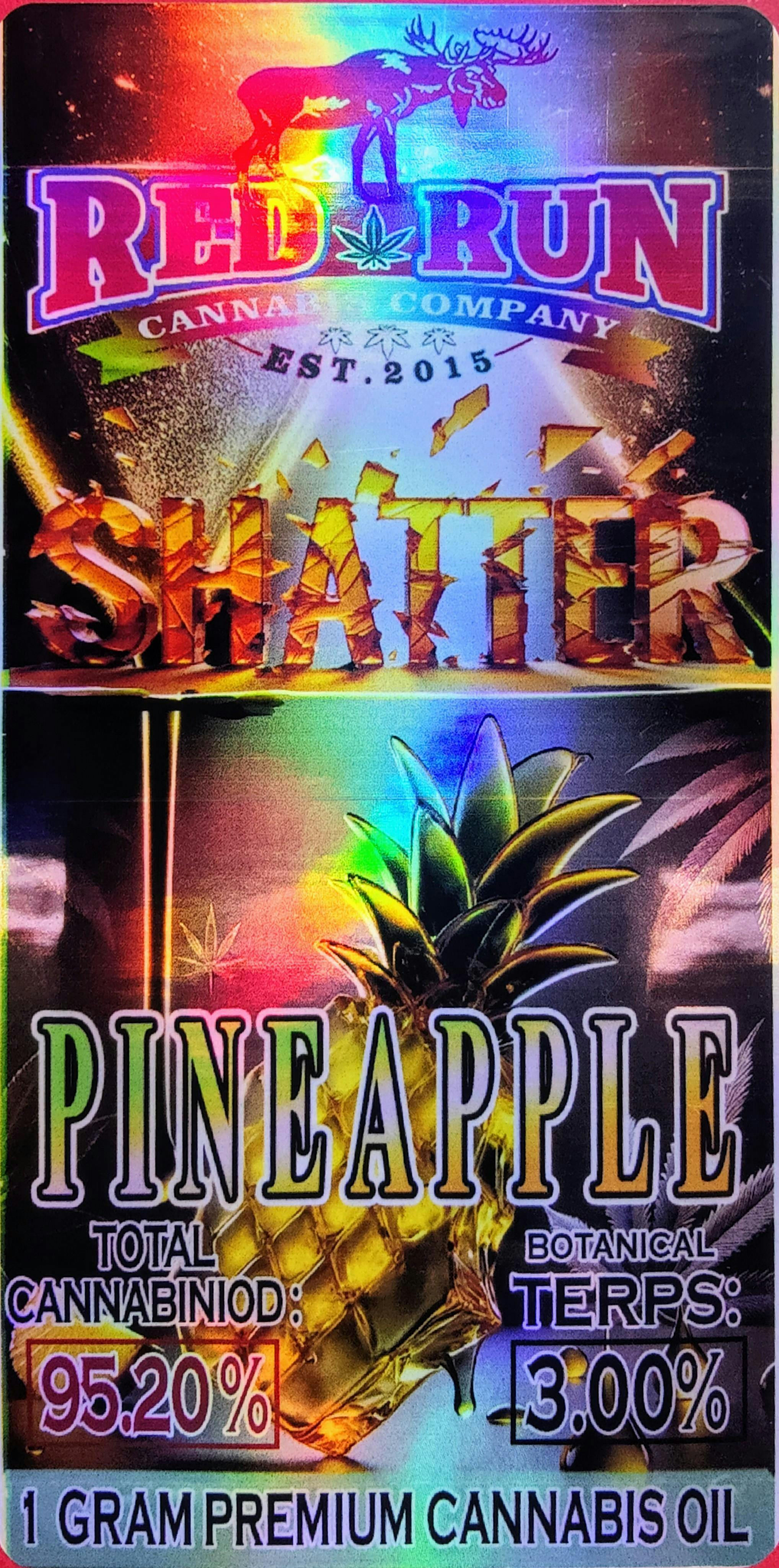 Red Run - Pineapple Shatter 1g