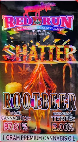 Red Run - Rootbeer Shatter 1g