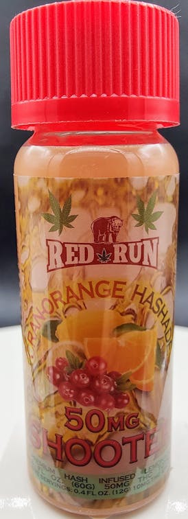 Red Run - Cran-Orange Shooter 50mg