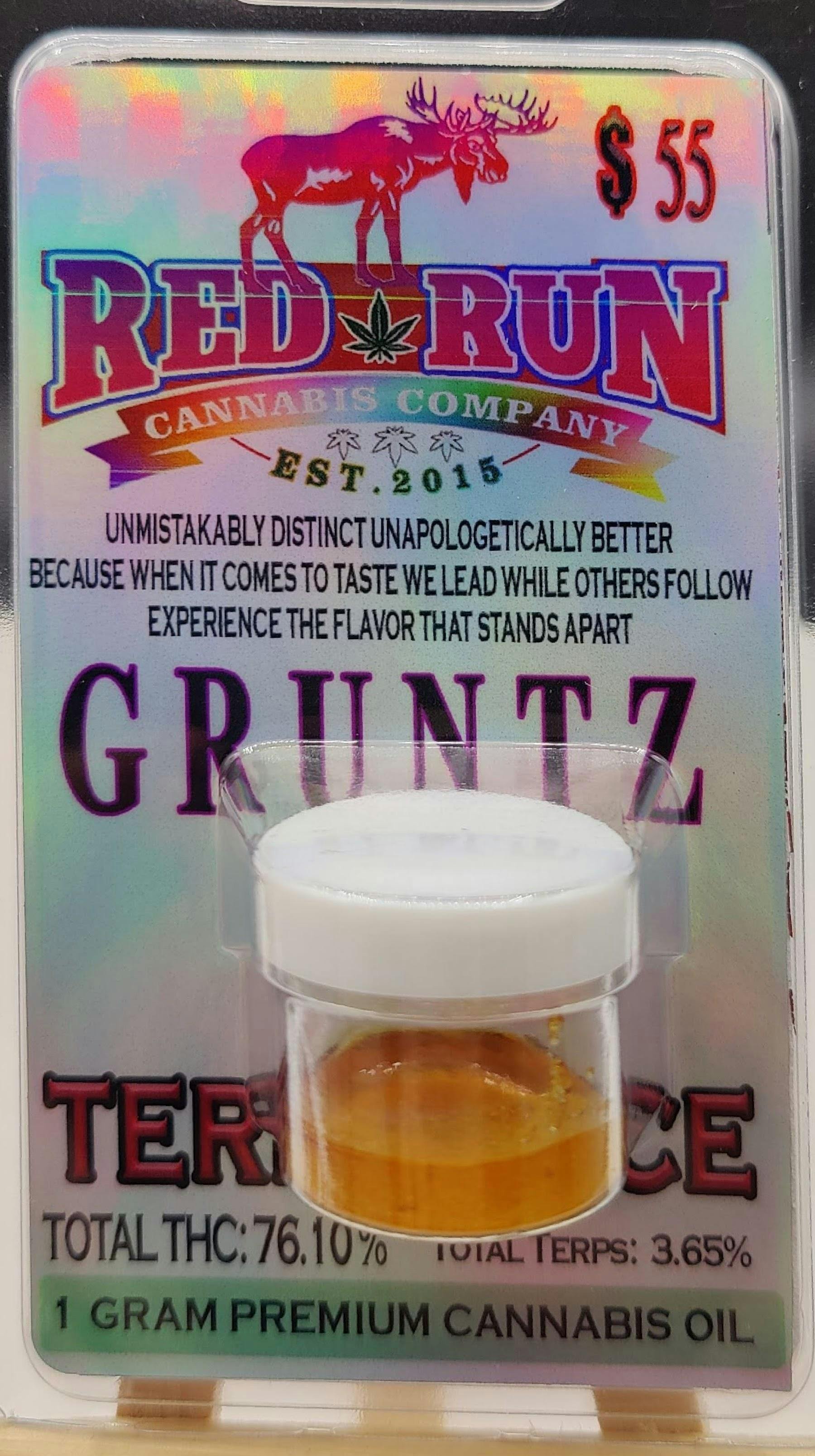 Red Run - Terp Sauce Gruntz 1g