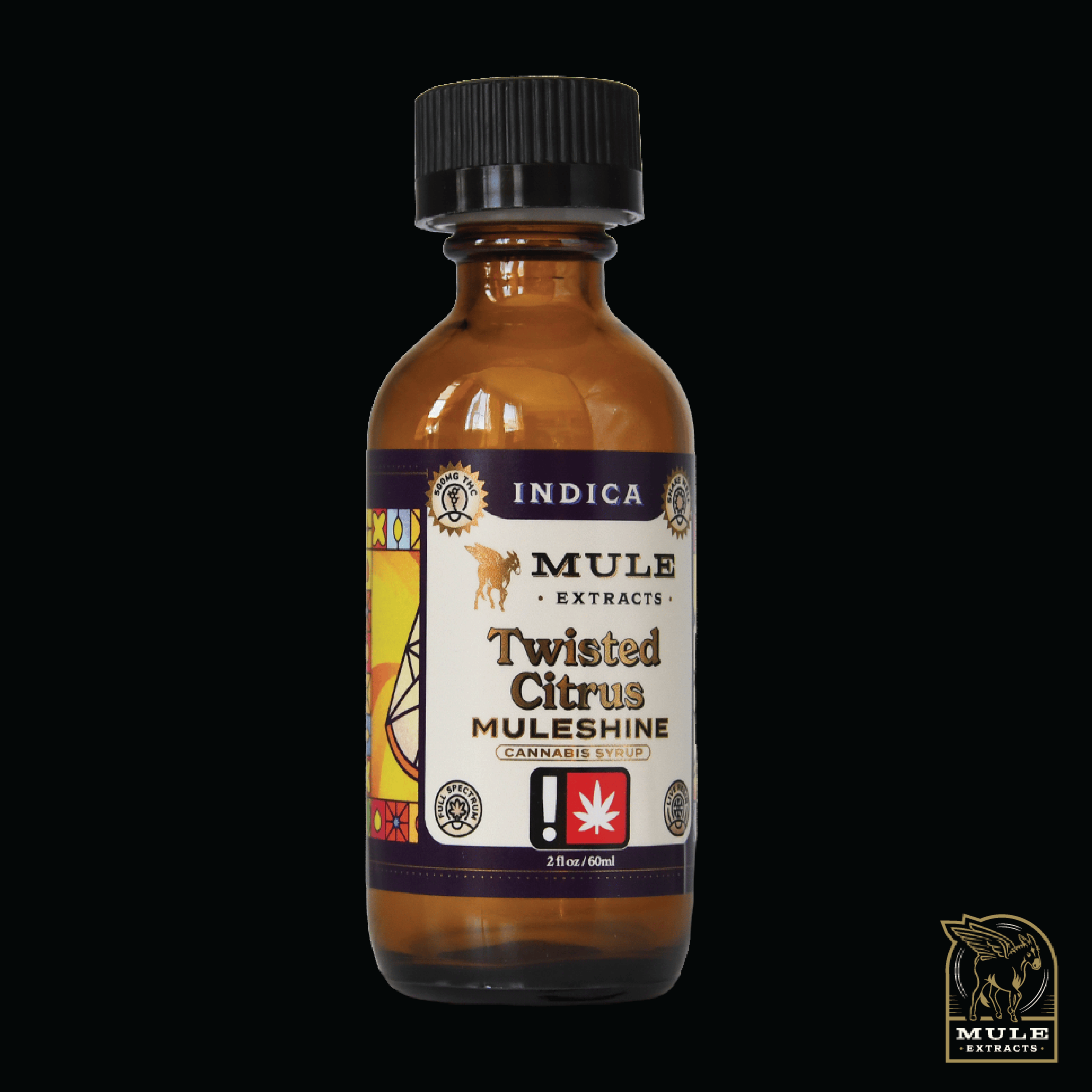 Twisted Citrus Muleshine | Infused Syrup | 500mg | 60ml by Mule Extracts