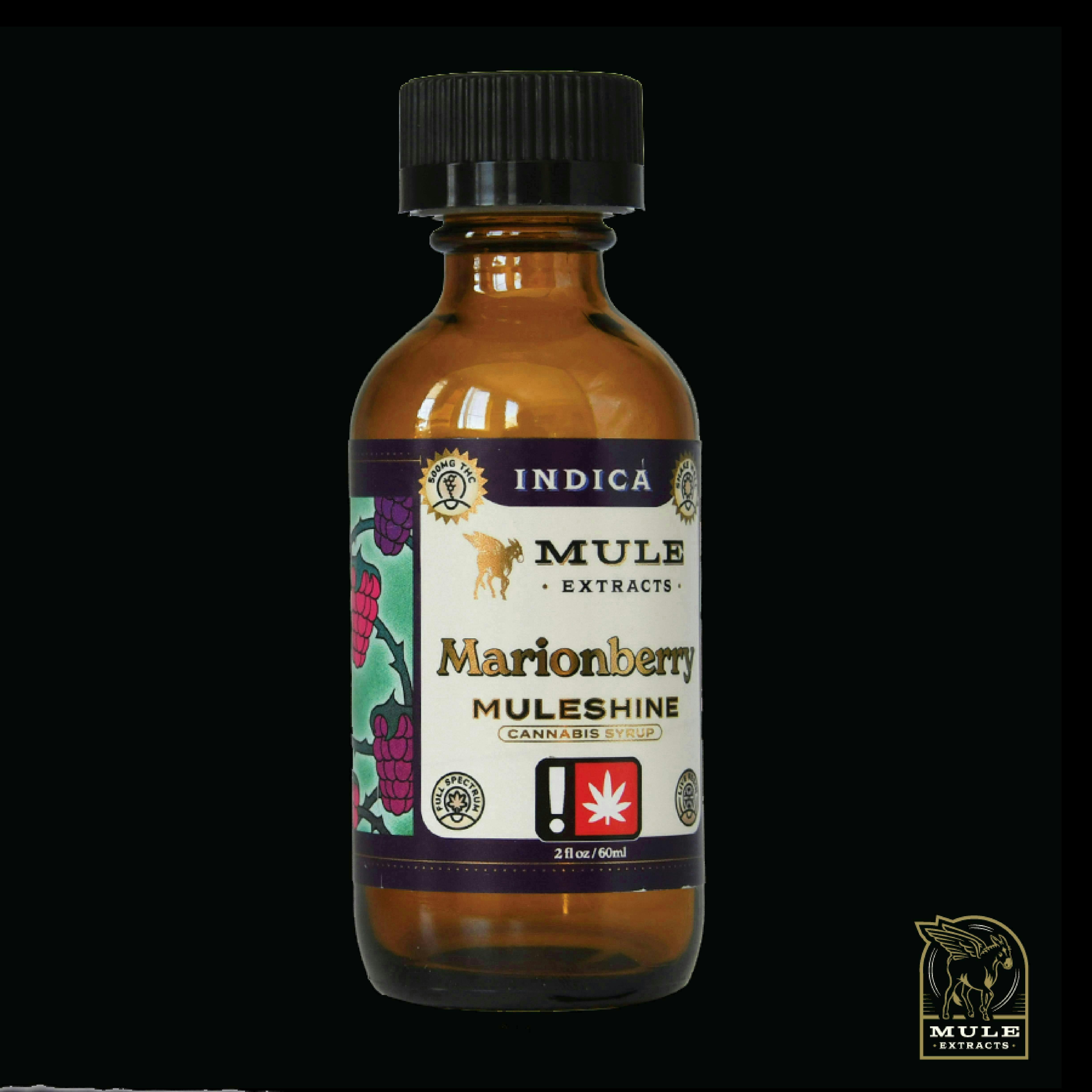 Marionberry Muleshine | Infused Syrup | 500mg | 60ml