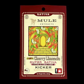 Mule - Sour Cherry Limeade Super Sativa Gummies 100mg 2pk