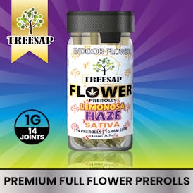 Treesap 14pk non-infused pre-rolls - Lemonosa Haze - Sativa - 14g