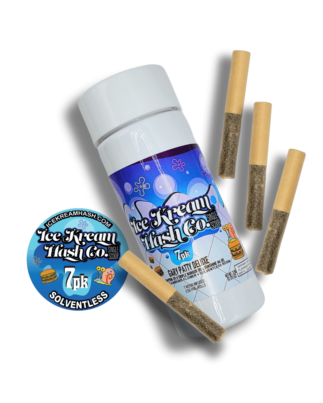 IKHCO | Gary Patty Deluxe | Rosin Infused PRJ 7pk | 3.5g - Ice Kream ...