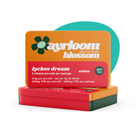Ayrloom | Lychee Dream Infused Pre-Roll | 5 Pack