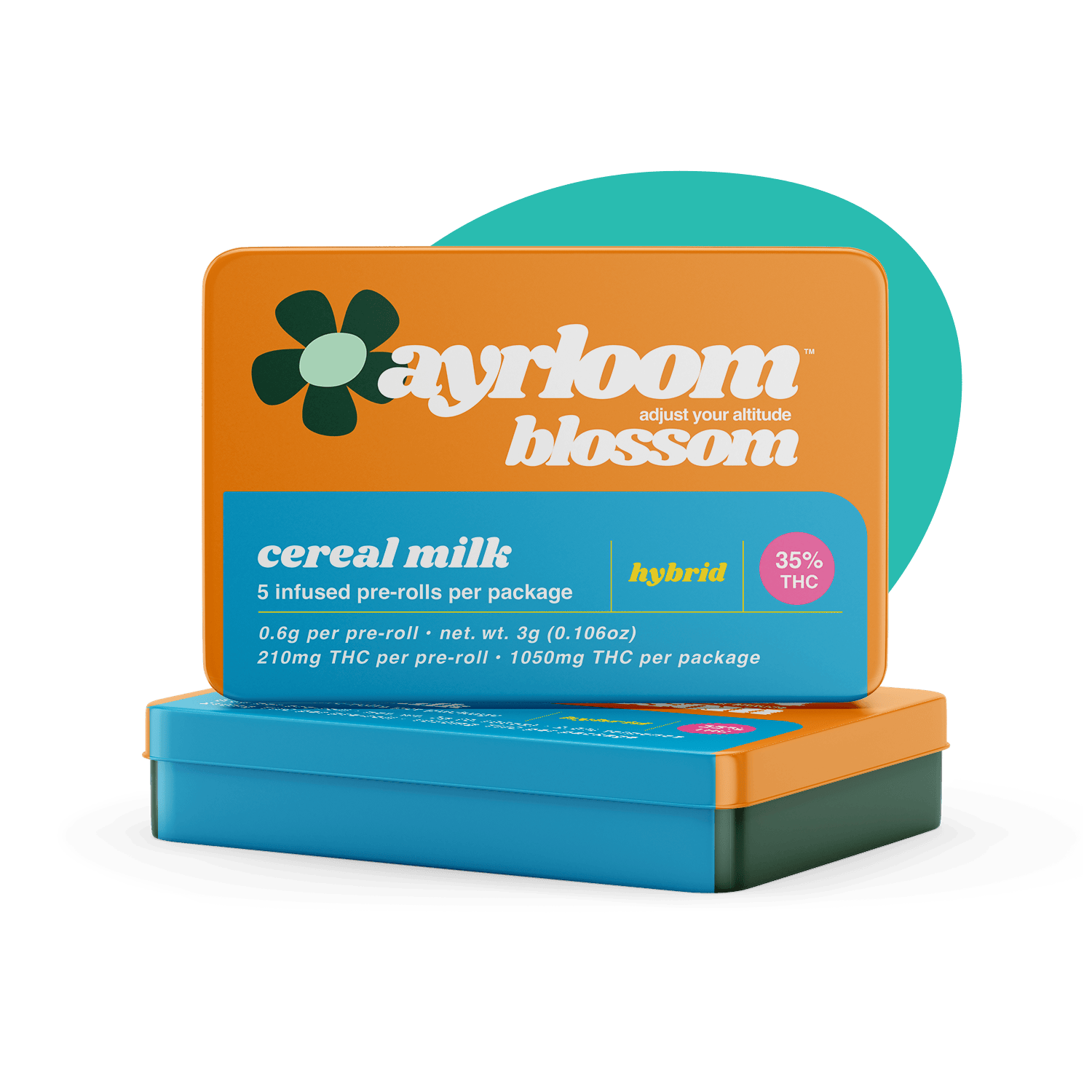 ayrloom | Cereal Milk Infused Pre-Roll | 5 Pack at Corner House