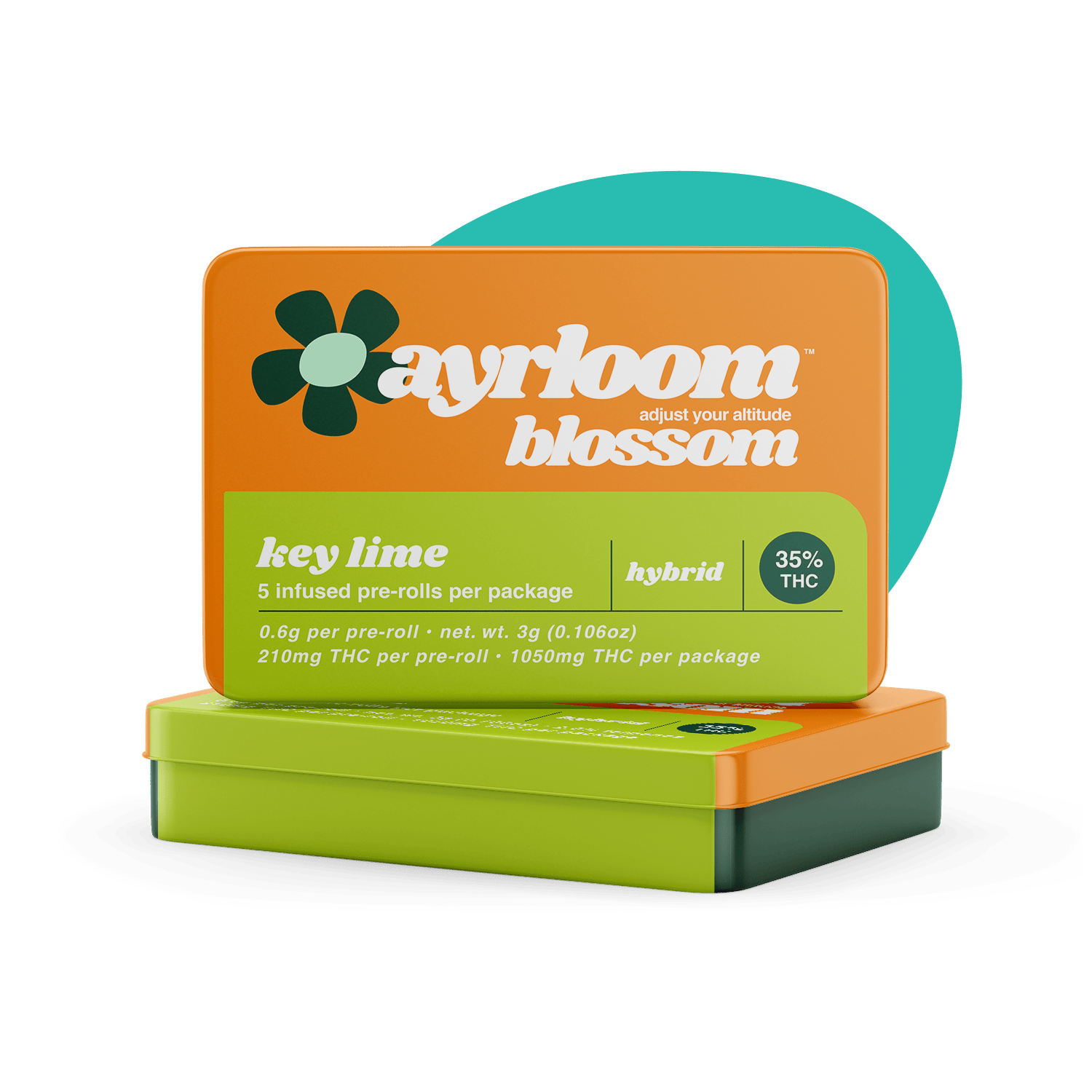 ayrloom | Key Lime Infused Pre-Roll | 5 Pack by Ayrloom
