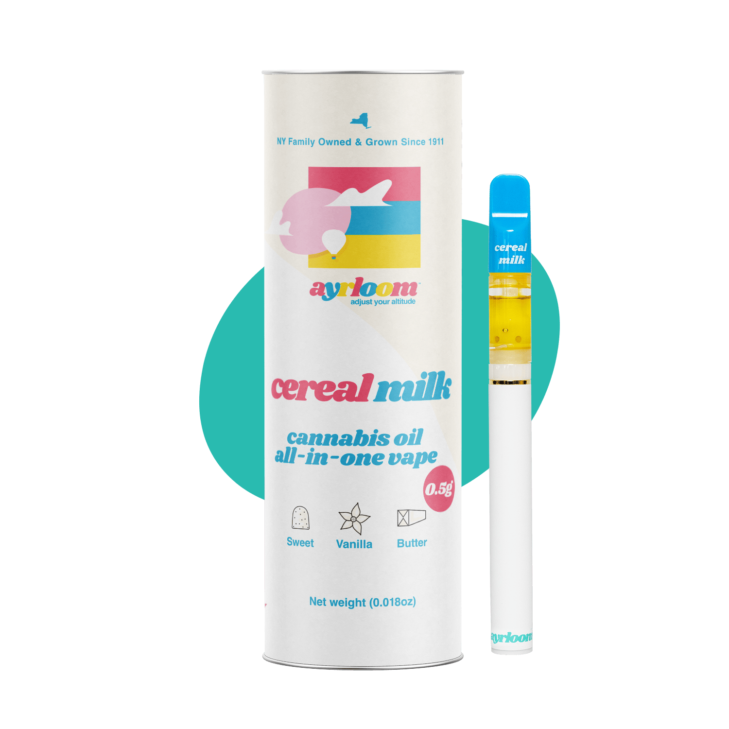 ayrloom | Cereal Milk | AIO | 0.5g by Ayrloom