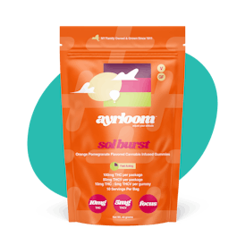 Ayrloom | Orange Pomegranate “Sol Burst” | 2:1 10MG THC : 5MG THCV 10pk