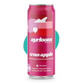 Ayrloom | Cranberry Apple | 2:1 | 10MG THC : 5MG CBD| Singles