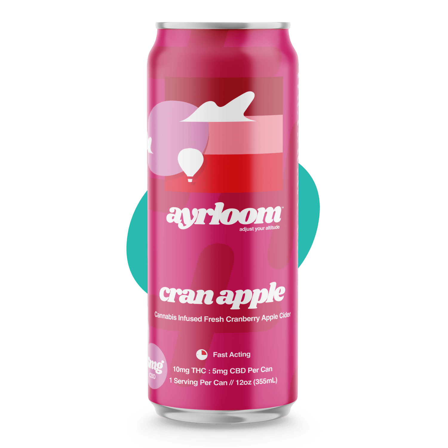 ayrloom | Cranberry Apple | 2:1 | 10MG THC : 5MG CBD