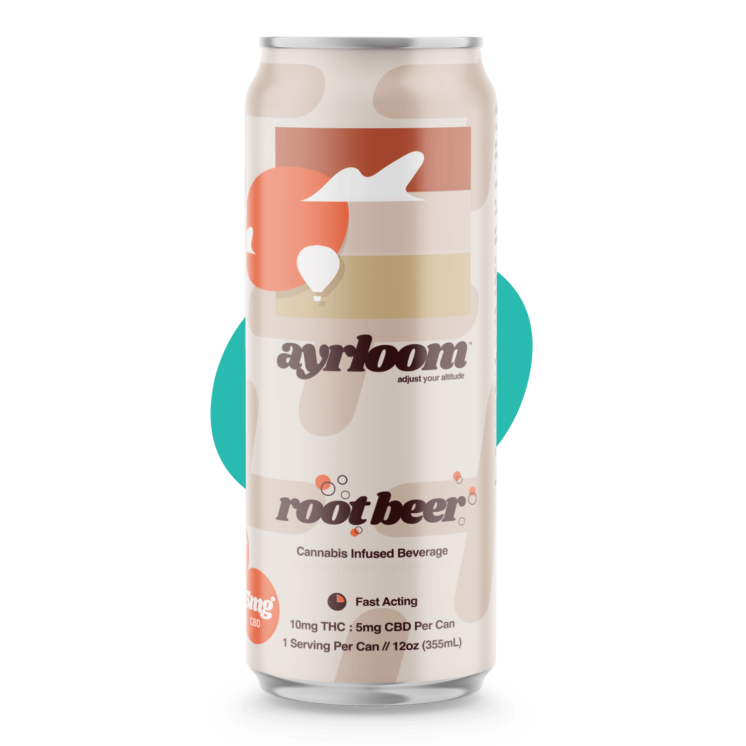 Ayrloom | Root Beer | Carbonated | 10mg | 12 fl oz - ayrloom