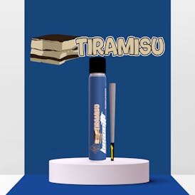 Biscotti - Hash Infused Preroll - 1g - Singolo - Indica - Tiramisu