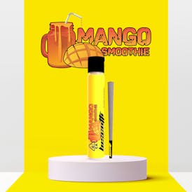 Biscotti - Hash Infused Preroll - 1g - Singolo - Hybrid - Mango Smoothie