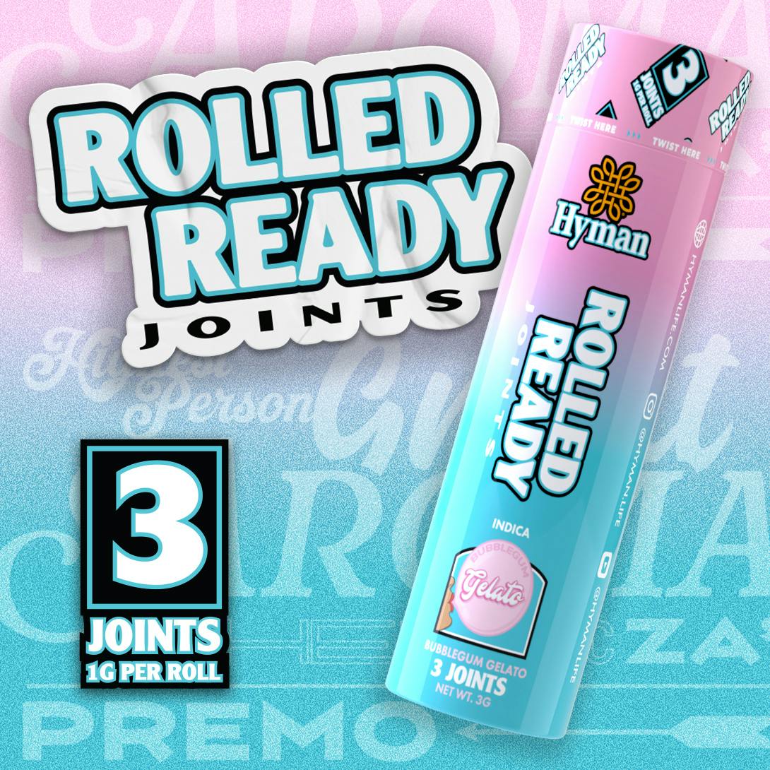 Bubblegum Gelato I Rolled Ready | HYMAN | REC by Hyman
