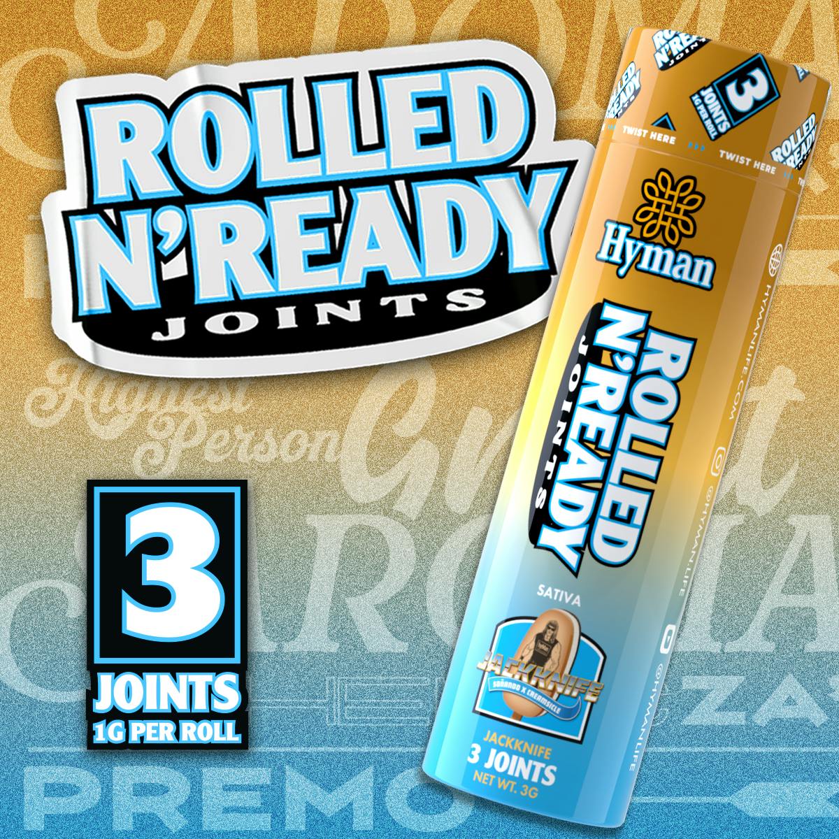 Jackknife | Rolled N'Ready | HYMAN | MED