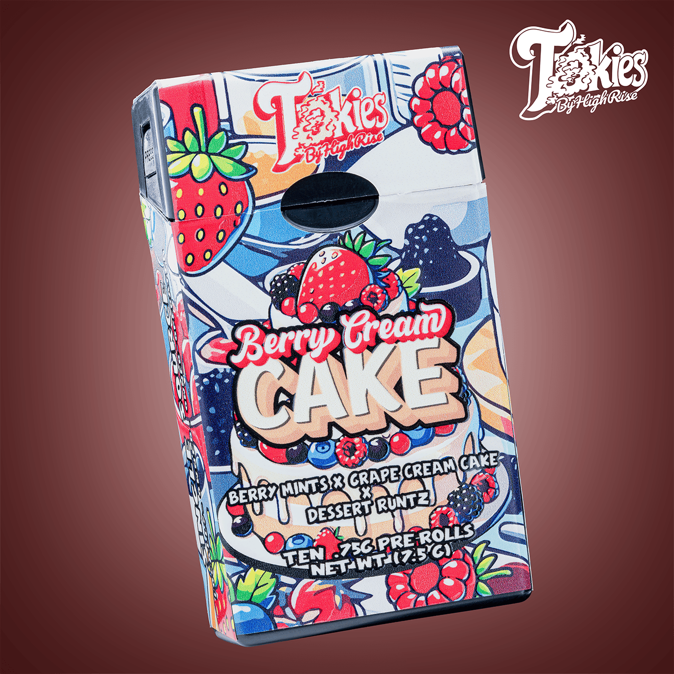Berry Cream Cake 10pk Pre-Rolls | Tokies
