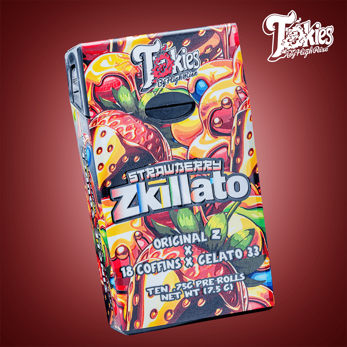 Strawberry Zkillato 10pk Pre-Rolls | Tokies