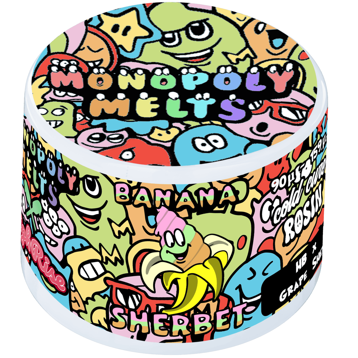 Banana Sherb 1g | High Rise x Monopoly Melts by High Rise