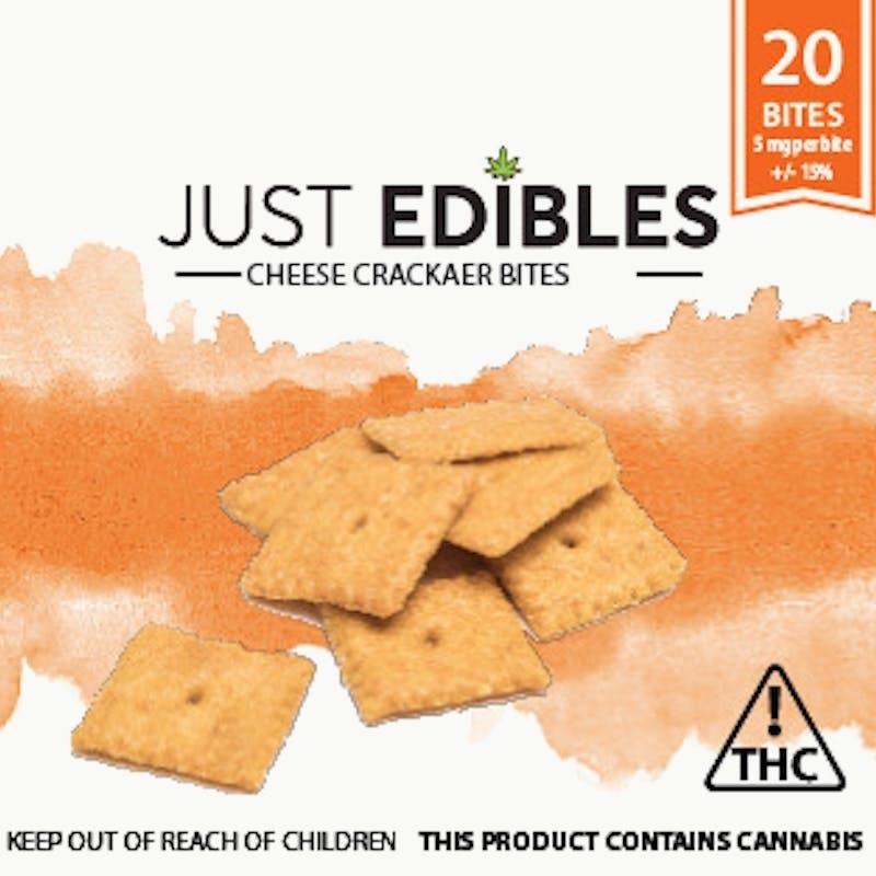 Crackers Cheese 100mg 20pk