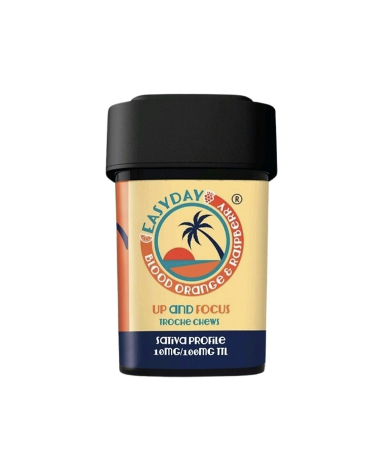 Easy Day | Blood Orange & Raspberry | Gummies | 100mg | 10ct | 10mg/ea