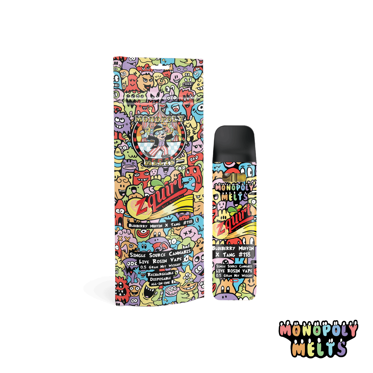 Zquirt Cold Cure Live Rosin