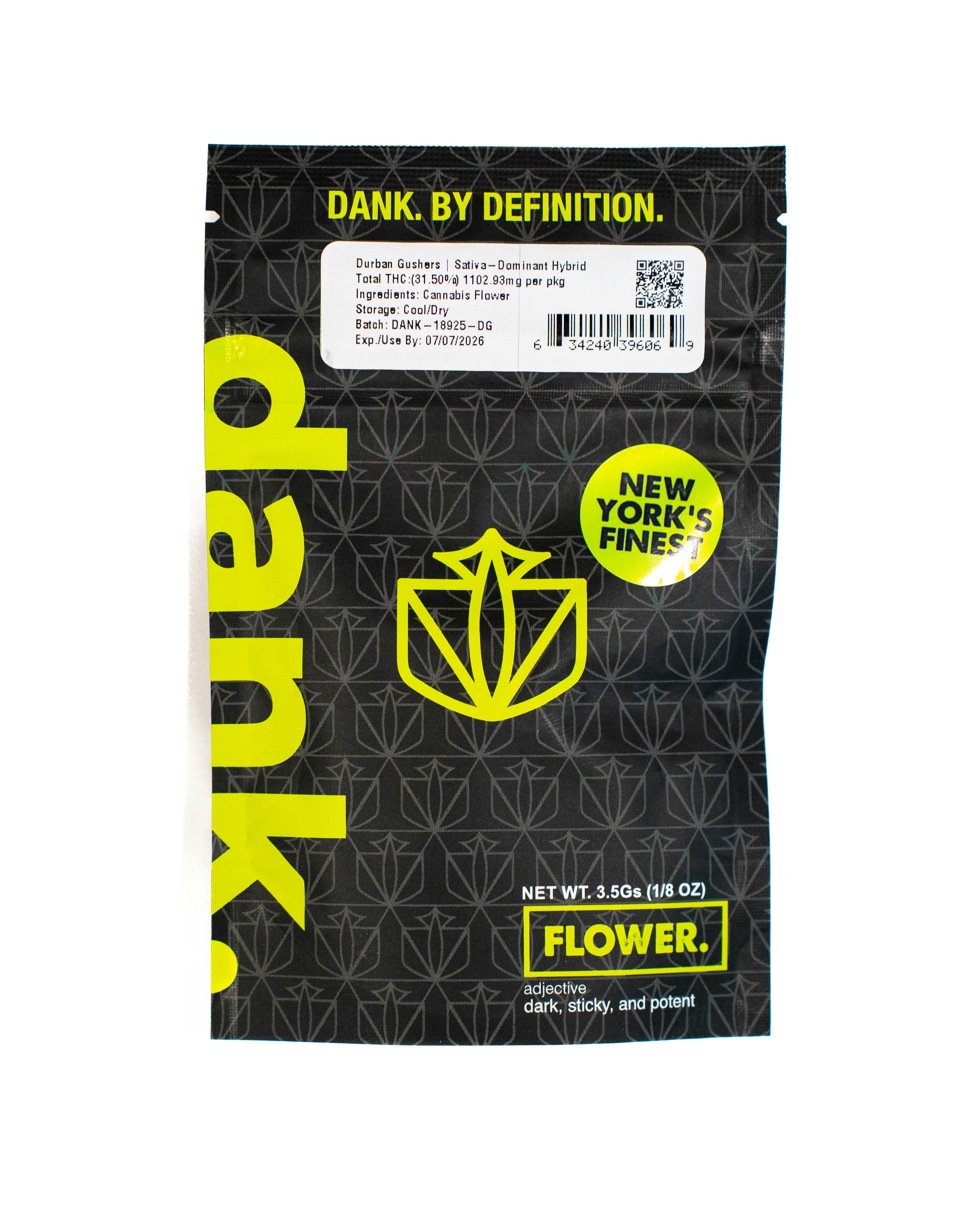 DURBAN GUSHERS (3.5G BAG) by Dank By Definition