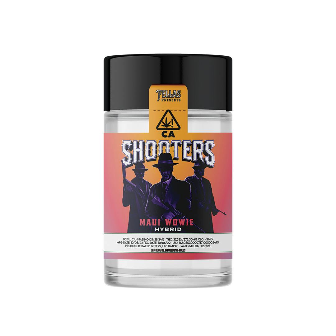 THE SYNDICATE | FELLAS SHOOTERS INFUSED BABY 5pk - MAUI WOWIE by The Syndicate