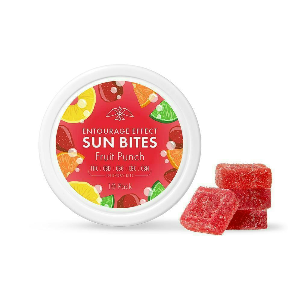 Fruit Punch 10pk] - 100MG - Edibles by Firelands Scientific
