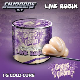 Sluggers - Live Rosin - 1g - Grapes & Cream