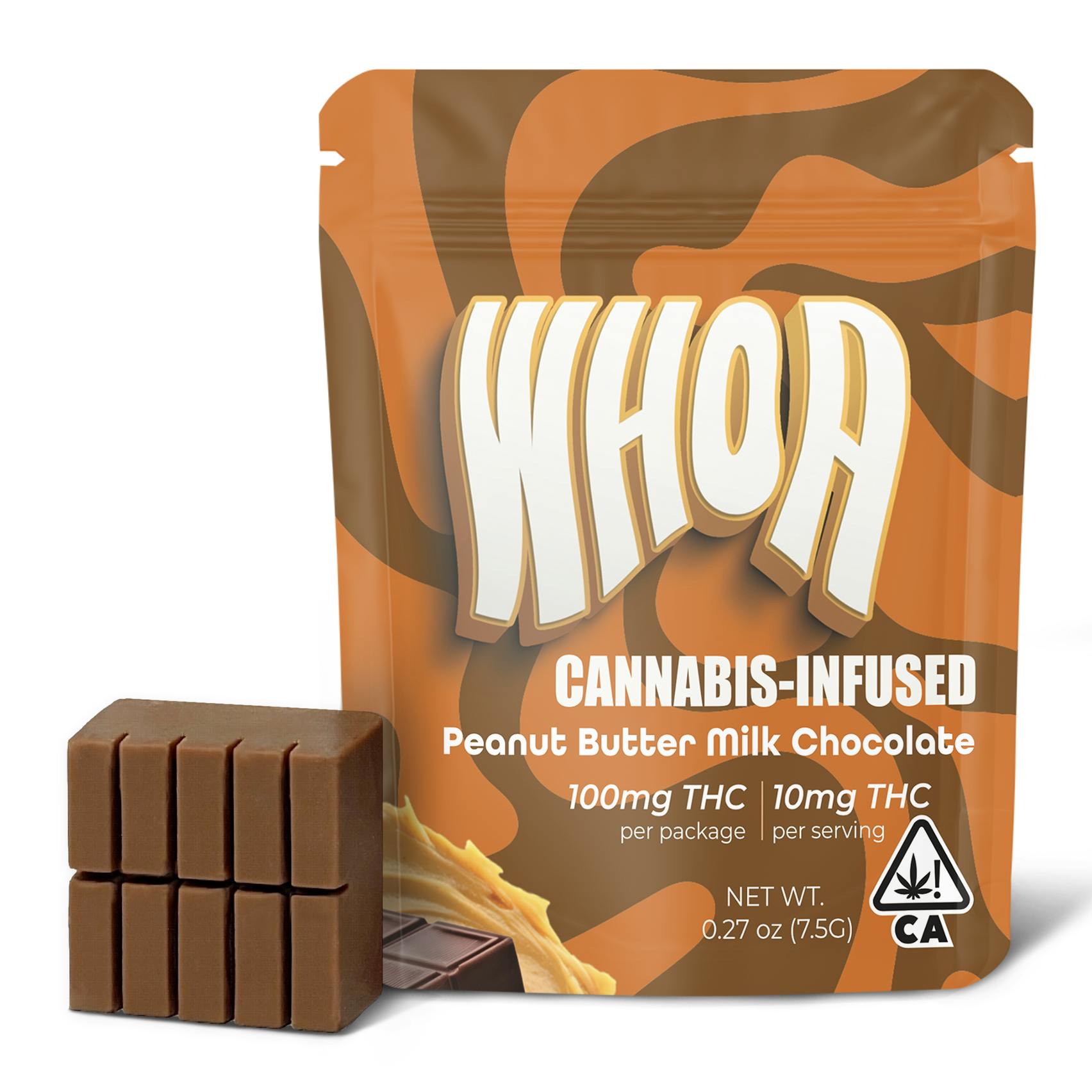 PEANUT BUTTER MILK CHOCOLATE BITE 100MG