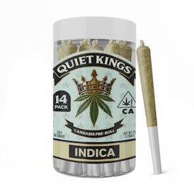 QUIET KINGS-PREROLL MULTIPACK-MIXED LIGHT-GUSH MINTZ-7G