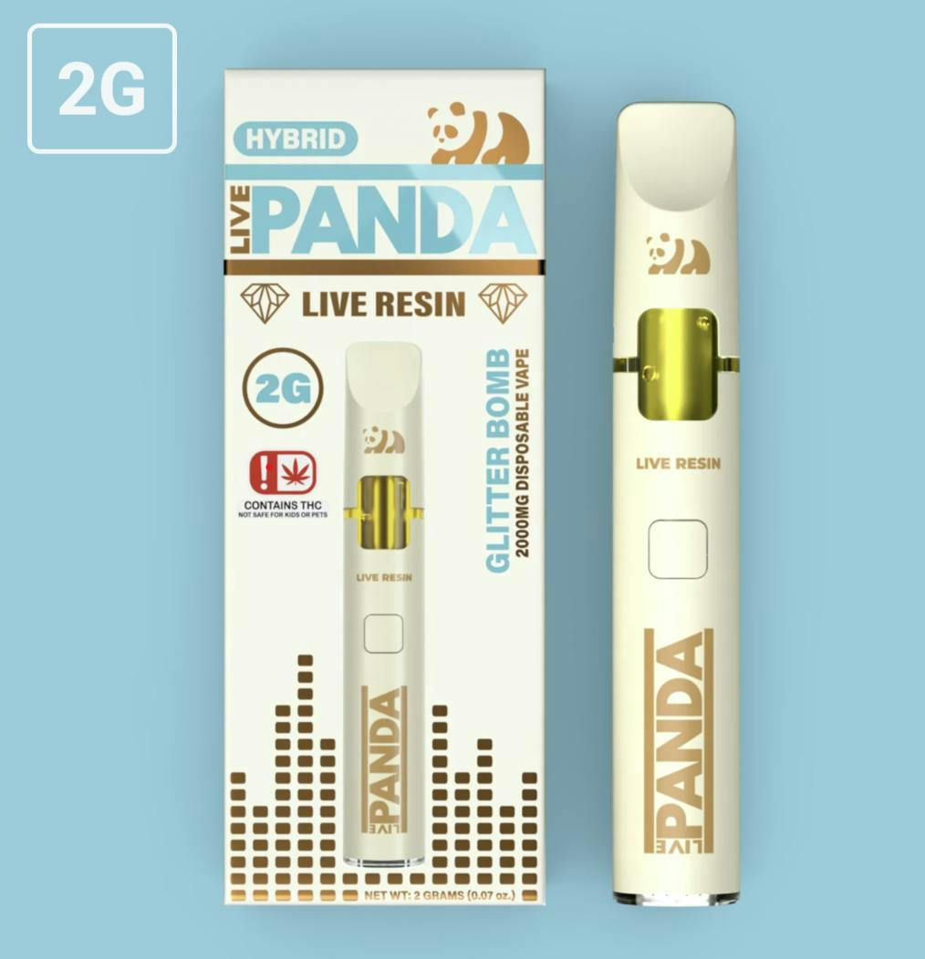 Glitter Bomb | Live Panda Disposable | 2g