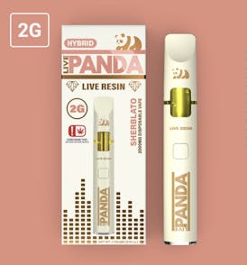 Live Panda - Sherblato - 2G Live Resin Vape