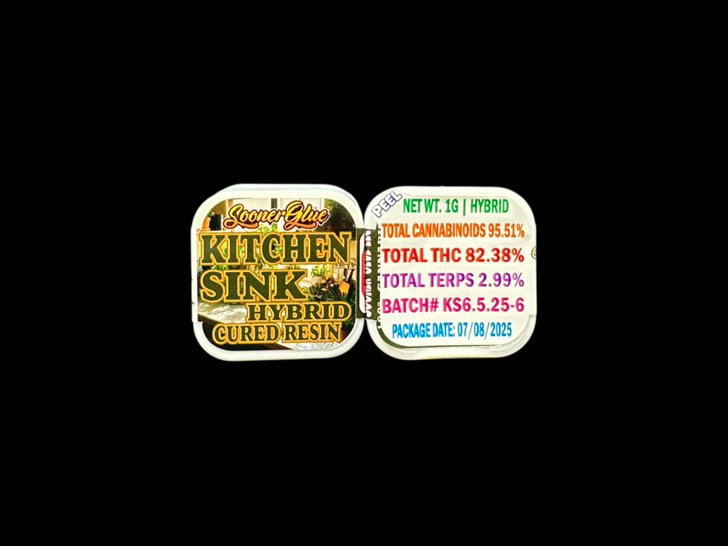 Kitchen Sink 1g Cured Resin