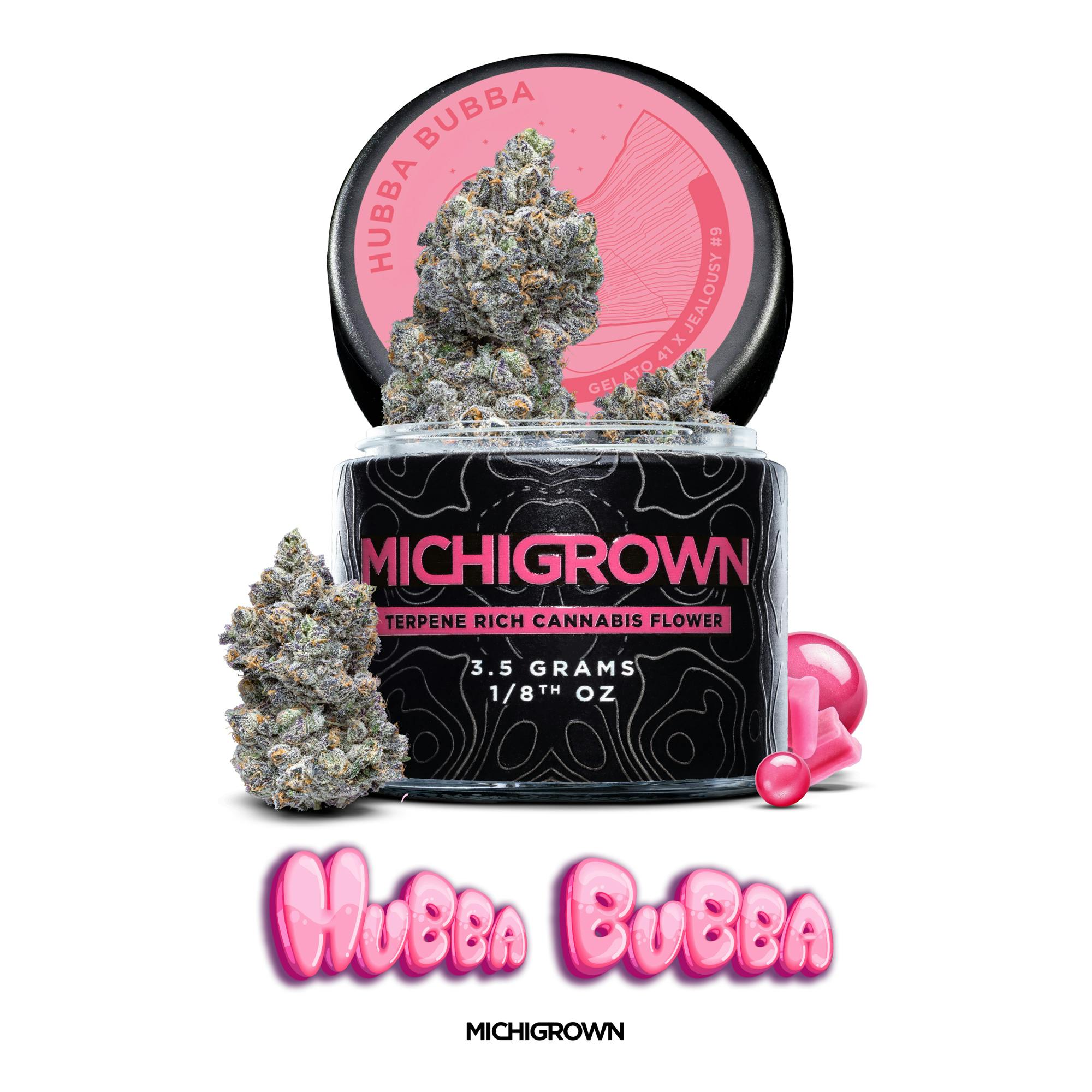 HUBBA BUBBA - 3.5 GRAMS - PREMIUM FLOWER - JAR
