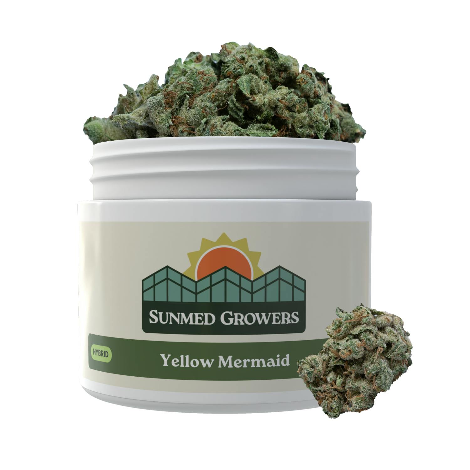 Yellow Mermaid Flower (7g) by SunMed Growers