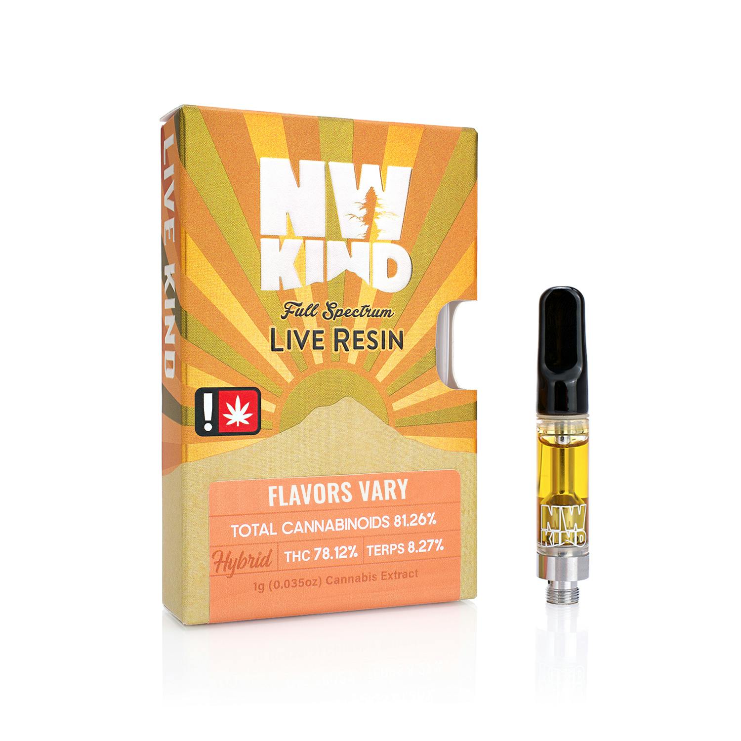 Papaya Cake Live Resin Cartridge 1g by NW KIND