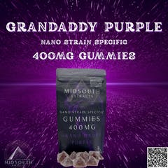 Nano Gummies 400mg Grandaddy Purple