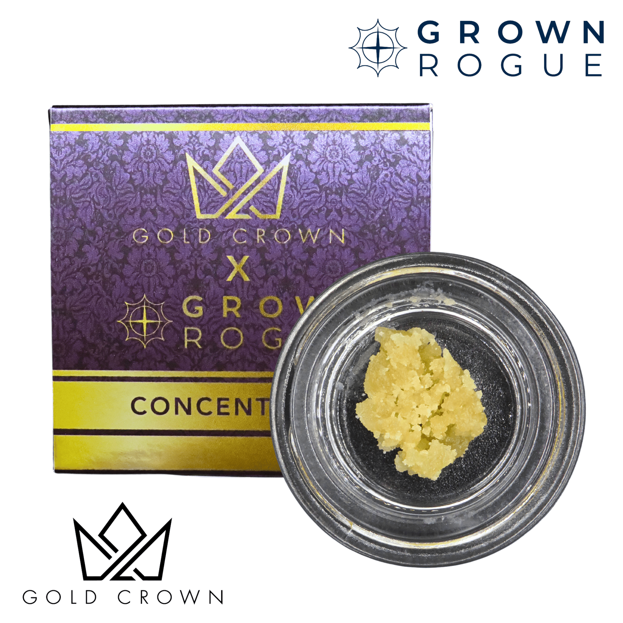 Gold Crown x Grown Rogue | Blueberry Runtz | Sugar | 1g by Gold Crown