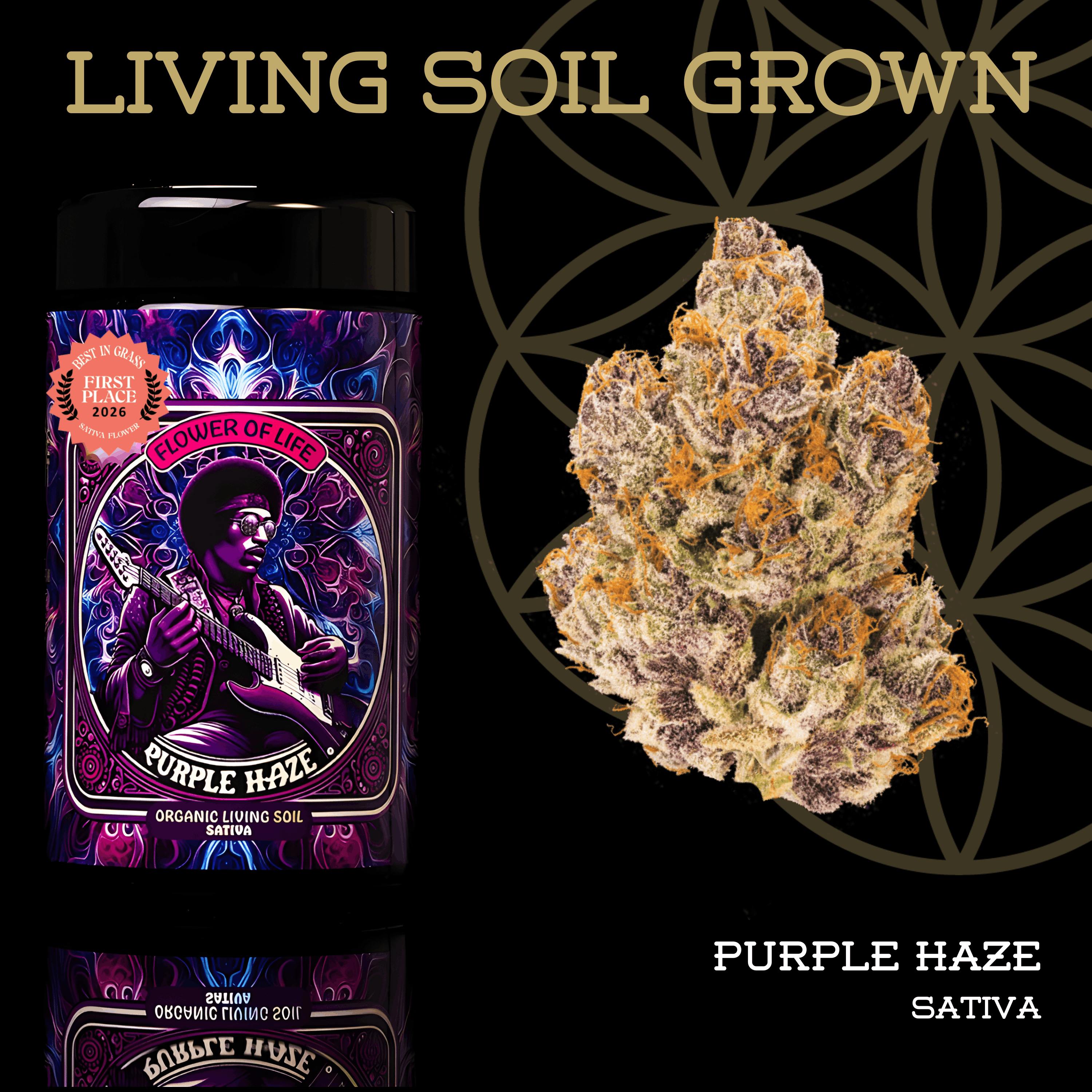 Purple Haze Miron Living Soil