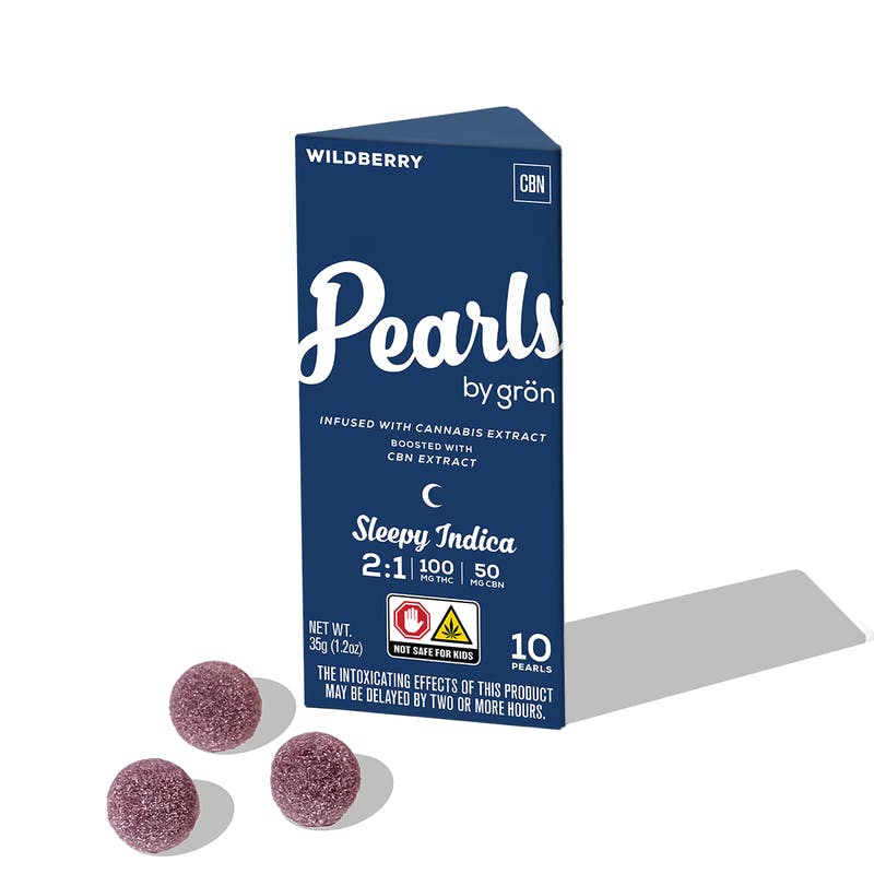 Wildberry Pearls Cbn/thc Sleepy Indica