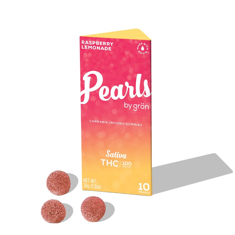 Grön Edibles: Raspberry Lemonade Pearls - - Il